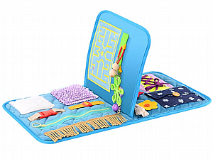 תיק משטח סנסורי, פעילויות תעסוקה ומיומנויות מוטוריות תיק משטח סנסורי, פעילויות תעסוקה ומיומנויות מוטוריות